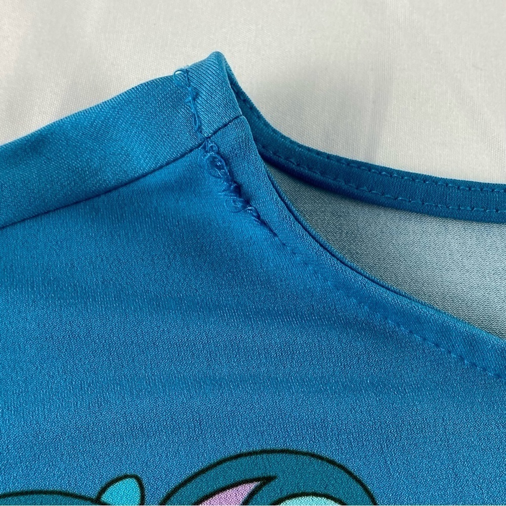 Michael Michael Kors turquoise blue butterfly sleeve blouse, S - Picture 11 of 11